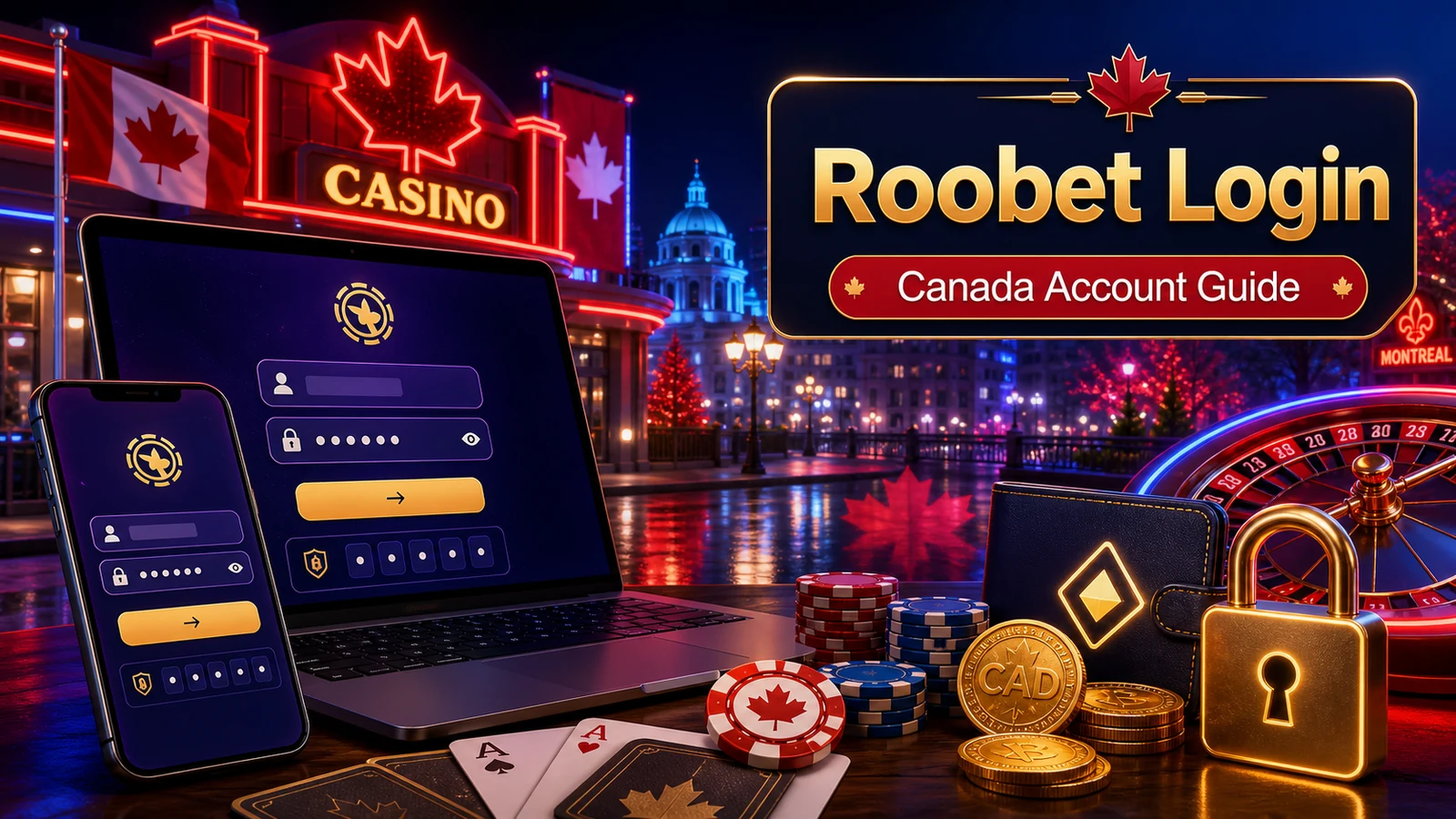 Roobet Login Canada: Safe Account Access Checklist content banner